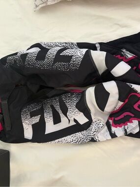 Fox Hot Pink and Black Motocross
